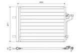 VALEO 814390 Condensator, climatizare