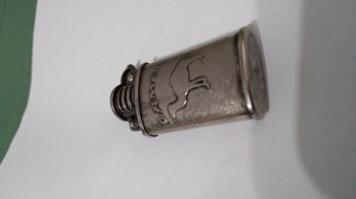 BRICHETA METALICA CAMEL MODEL VECHI RARITATE!!!!!DE COLECTIE foto