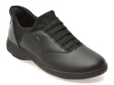 Pantofi sport GEOX negri, U56MXB, din piele naturala