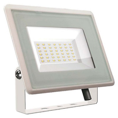 Proiector LED V-tac, 30W, 2510 lm, lumina rece, 6500K, IP65, alb foto