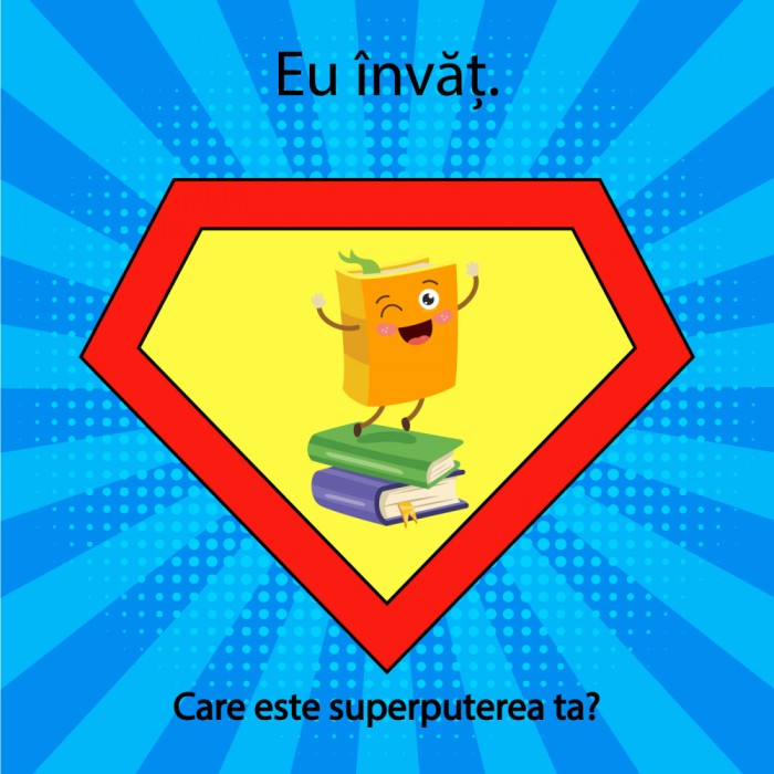 Autocolant Superputere- 125x125 cm