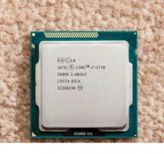 Procesor Intel Core i7 3770 socket 1155 ivy bridge generatia 3 foto