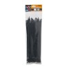 Set 100 fasete Handy, 300 x 4.6 mm, nylon, Negru