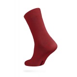 Șosete subțiri de bumbac, DiWaRi Classic 000 - Bordo, 25 (40-41)