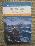 Robinson Crusoe, Daniel Defoe, Editura Litera, Biblioteca Toti Copiii, Coperta Cartonata, Aventura Clasica