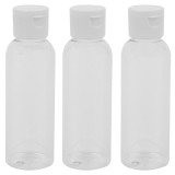 Set Sticle Transparente de Călătorie, 3 buc, 100 ml, CMCLASS