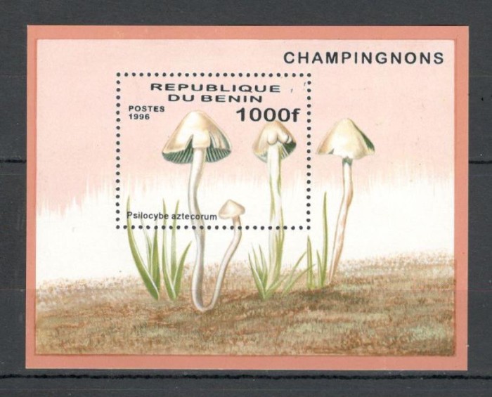 Benin.1996 Ciuperci-Bl. DF.266