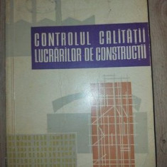 Controlul calitatii lucrarilor de constructii- N. Teodorescu, St. Enescu