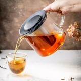 Ceainic cu infuzor, 1 L, din sticla, Kinghoff