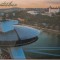 XG Magnet frigider-tematica turistica-Slovacia - Bratislava-Stalp pod forma OZN