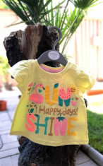 Tricou fetite - Happy days foto