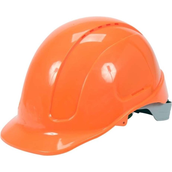 Cască de protecție portocalie cu reglare rapidă Yato YT-73970