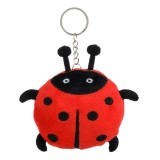 Breloc Buburuza Rosie din Plus pentru Copii, 12 cm, CMCLASS