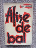 Pop Simion - Afise de bal (1960) CU DEDICATIE SI AUTOGRAF