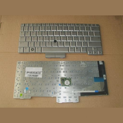 Tastatura laptop noua HP Elitebook 2710P 2730P Silver(With point stick) foto