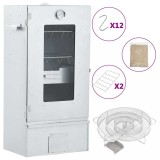vidaXL Afumătoare cuptor/grătar, generator fum rece, oțel galvanizat