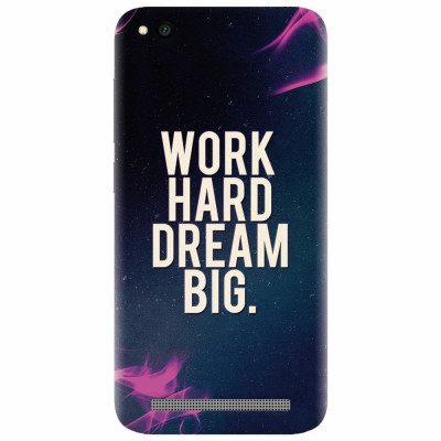 Husa silicon pentru Xiaomi Redmi 4A, Dream Big foto