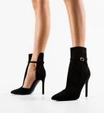 Botine dama Lochla Negre