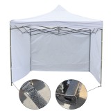 Cumpara ieftin Cort de gradina quick tent, 3 pereti laterali, 3x3x3 m, inaltime reglabila, montare usoara, otel, RESIGILAT