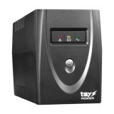 UPS TSY Power, 600VA/360W, LED, line interactive, 2 x Schuko TSY-MP-0K6-LED SafetyGuard Surveillance