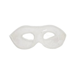 Masca carnaval venetian pentru ochi, Gonga? Alb foto