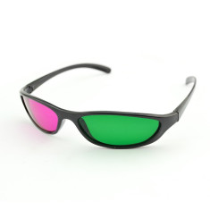 Ochelari 3d green-magenta SPORT cu rame si lentile din plastic foto