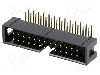Conector IDC, 26 pini, pas pini 2.54mm, CONNFLY - DS1013-26RSIB foto