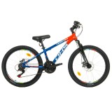 Cumpara ieftin Bicicleta Copii Dhs Terrana 2423 - 24 Inch, Albastru/Rosu Ultimate FactoryBikes