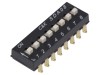 Comutator DIP-SWITCH 8 Secțiuni ON-OFF 24VDC