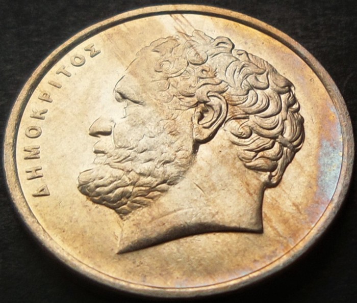 Moneda 10 DRAHME - GRECIA, anul 1994 *cod 1372 = &Delta;&Eta;&Mu;&Omicron;&Kappa;&Rho;&Iota;&Tau;&Omicron;&Sigma;
