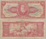 1963 , 100 cruzeiros ( P-180a ) - Brazilia