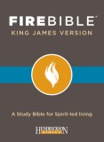 KJV Fire Bible: Black Bonded Leather Edition
