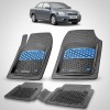 Covorase Toyota Avensis T250 Compatibile Liftback 2003-2006 | Blue, Cauciuc