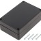 Carcasă universală ABS neagră IP67 70x105x35mm