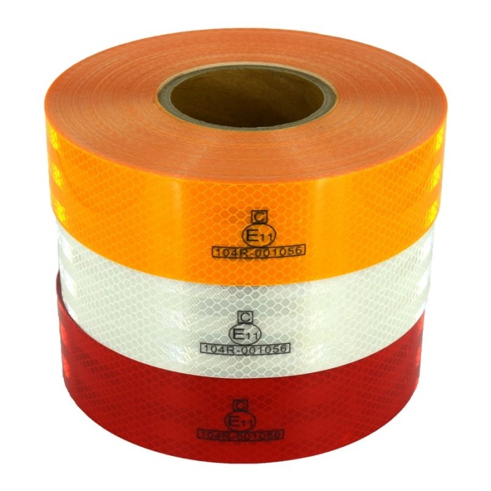 Banda reflectorizanta GALBENA tip fagure 5cm X 45.7m omologata U.E AL-220219-4 Banda reflectorizanta GALBENA tip fagure 5cm X 45.7m omologata U.E AL-220219-4