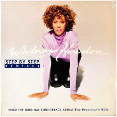 Vinil 2xLP Whitney Houston ‎– Step By Step - Remixes 2 × Vinyl, 12" (EX)