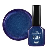 Cumpara ieftin Oja Semipermanenta SensoPRO Milano, BELLA Collection - Blue Sparkle, 7ml