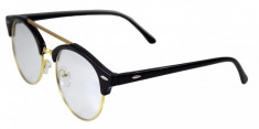 Ochelari - Rame cu lentile transparente Clubmaster Retro Round foto