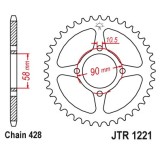 Pinion spate 42 dinti pas lant 428 &ndash; Honda CB 125 F (15-20) - CBR 125 R (12-19) - CBR 125 RS Repsol (12-19) - CBR 125 RT (12-19)