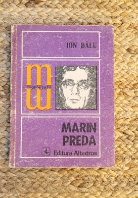 MARIN PREDA- ION BALU foto
