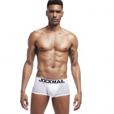 Sexy Chiloti Jockstrap Barbati JockMail Push Up Suspensor Boxeri Mesh Uni