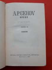 SCRISORI ? CEHOV Opere vol 12 an 1963 foto