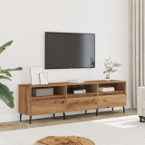 vidaXL Comodă TV, stejar artizanal, 150x30x44,5 cm, lemn prelucrat