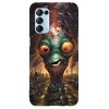 Husa compatibila cu Oppo A53 model Oddworld, Silicon, TPU, Viceversa, Transparent, Carcasa