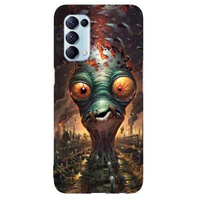 Husa compatibila cu Oppo A31 model Oddworld, Silicon, TPU, Viceversa foto