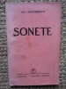 Al. Iacobescu - Sonete, Editie Princeps 1943, Cugetarea, Editie Necartonata