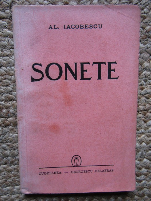 AL IACOBESCU - SONETE