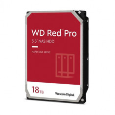 HDD NAS Red Pro Western Digital Ultrastar Red Pro WD181KFGX, 3.5inch, 18TBs, 7200 RPM, 6 Gbit/s