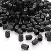 Set 100 buc. capace valva/ventil, material plastic, culoare Neagra, pentru Autoturisme, Camioane, Biciclete, Moto, ATV, Quad, Oem
