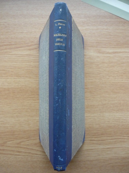 L. DUMUR - MACELARUL DE LA VERDUN - 1926